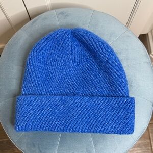 Aerie Vibrant Blue Ribbed Beanie